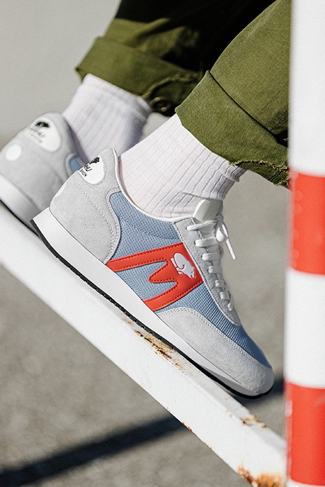 ALBATROSS 82-DAWN BLUE/CHERRY TOMATO 4