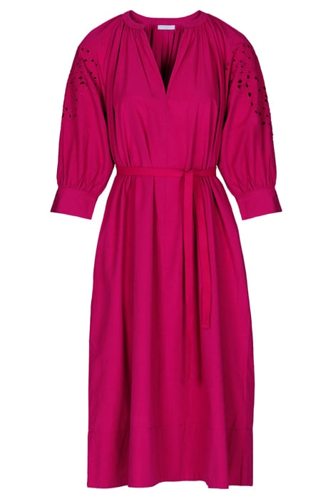 JESSIE POPLIN DRESS FUCHSIA 3