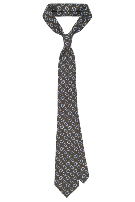 GREEN PAISLEY TIE 1