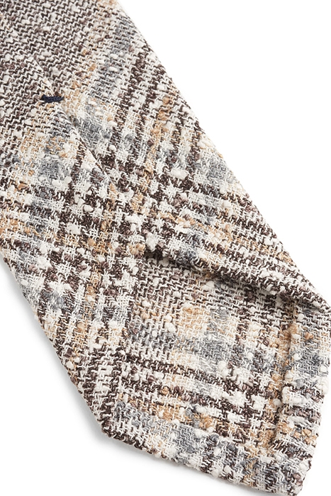 YELLOW CHECKED TIE 2