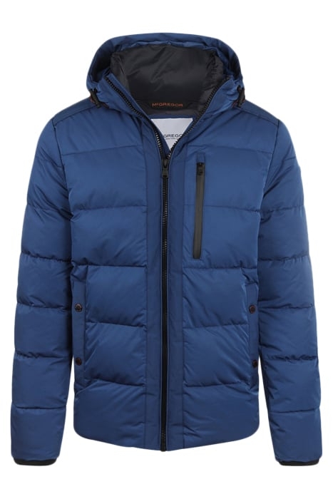 PADDED HOODED BOMBER MARINE 1