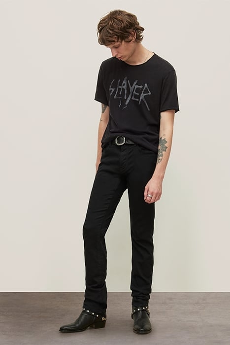 SS RAW EDGE TEE VINTAGE WASH - SLAYER UNDISPUTED A BLACK 3
