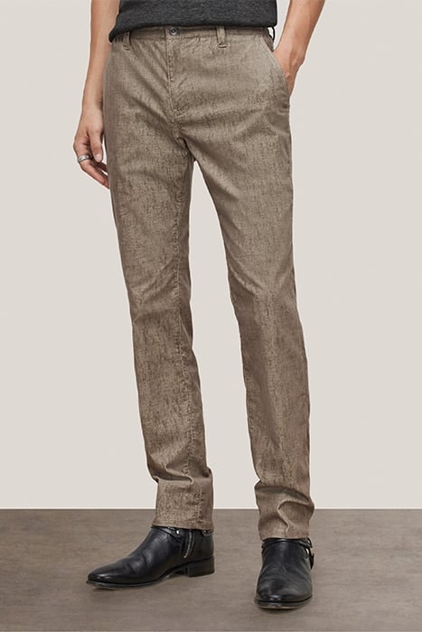 MOTOR CITY FIT - ZIP FLY LOW RISE SLIM FIT JEAN MUSHROOM 1