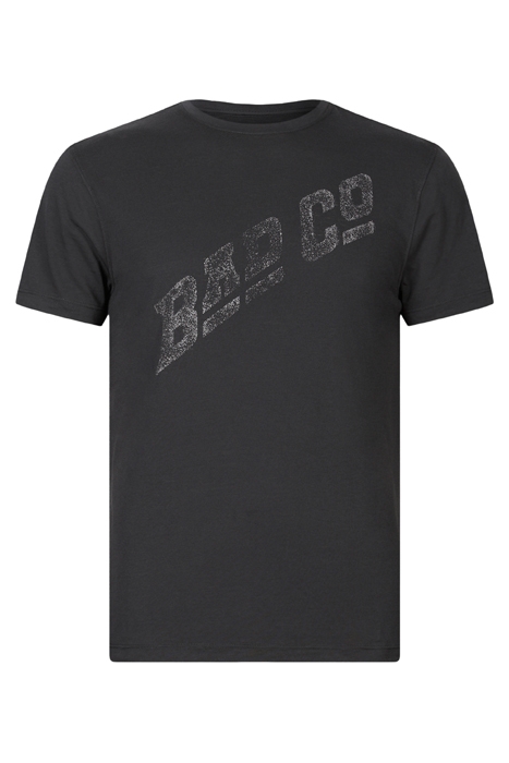 SS CREW TEE - BAD COMPANY LOGO BLACK 4