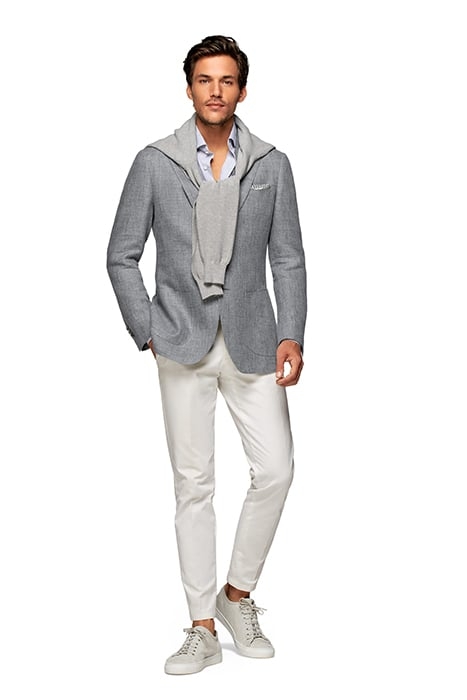 LIGHT GREY HAVANA BLAZER 3