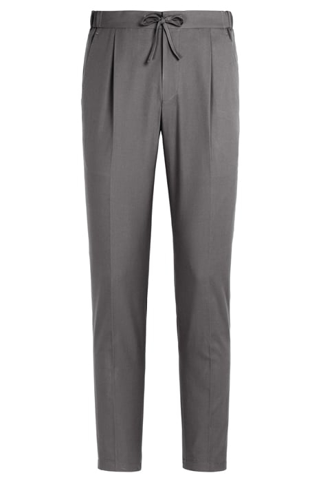 MID GREY DRAWSTRING AMES TROUSERS 7