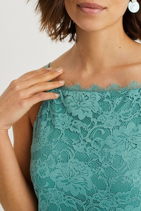 DRESS MIDI PASTEL GREEN 6