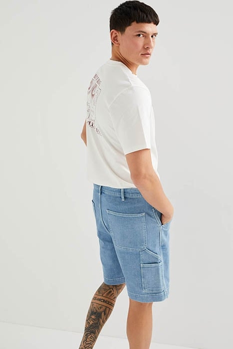 5-POCKET MID WAIST BLUE 5