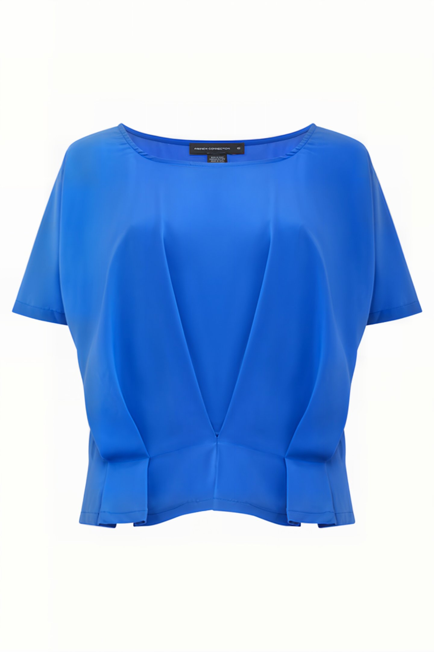 PLEAT HEM BOXY CERAMIC BLUE 4