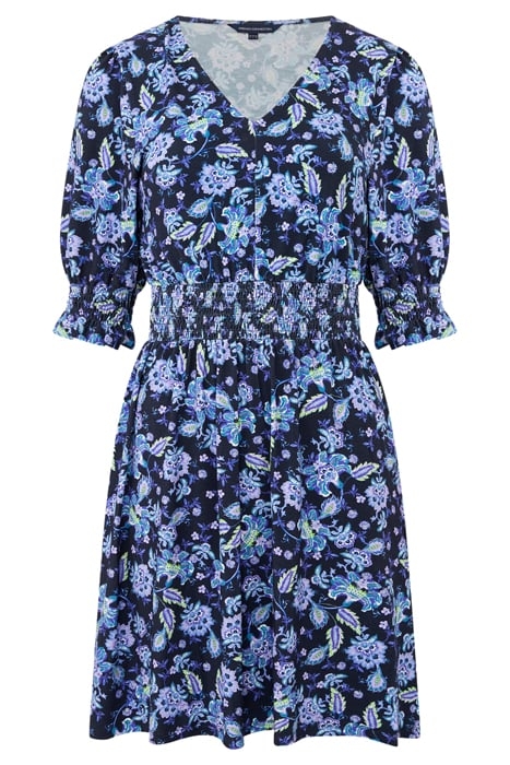 MEADOW JRSY GLORIA 3/4 SLEEVE INDIGO MULTI 4