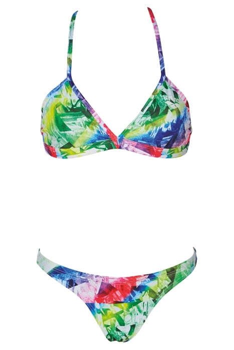 W GLITCH TWO PIECES MULTICOLOR LEAF 1