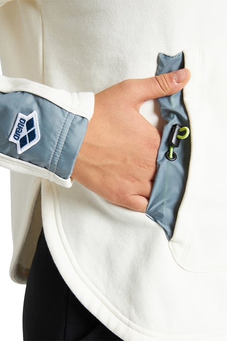 W SWEAT CREW NECK TEAM MOON WHITE STONE GREY 6