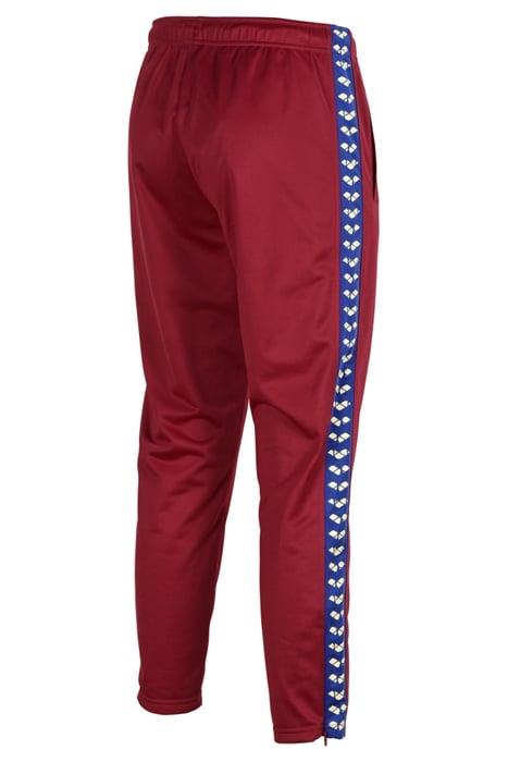 W 7/8 TEAM PANT BURGUNDY NEON BLUE BUTTER 8