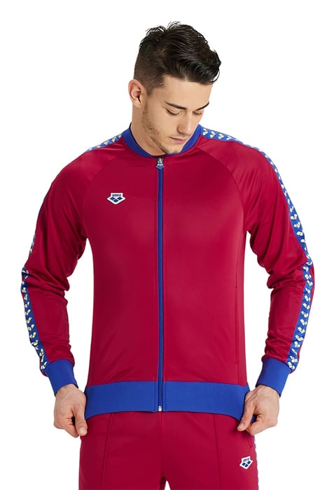 M RELAX IV TEAM JACKET BURGUNDY NEON BLUE BUTTER 2