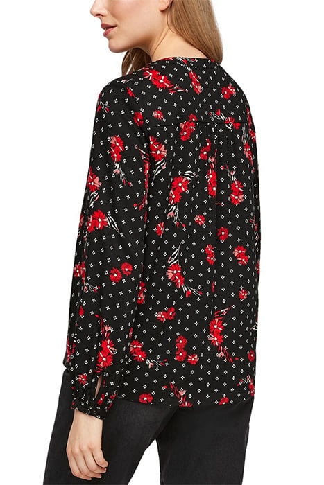 BLOUSES LONGSLEEVE GREY/BLACK 3