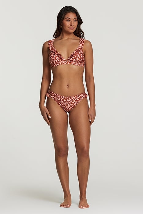BOBBY BIKINI SET LUSH LEOPARD FROZEN CHOCO BROWN FROZEN CHOC 4