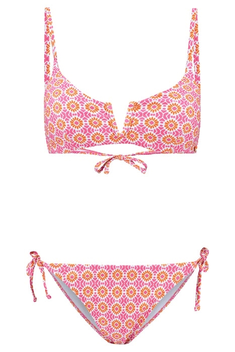 LEAH BIKINI SET PORTO TILE AZALEA PINK AZALEA PINK 1