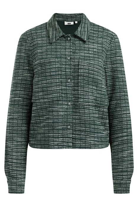 JACKET NORMAL LENGTH DARK GREEN 1
