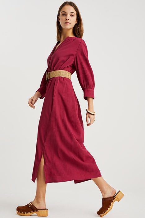 DRESS MID LENGTH FUCHSIA 4