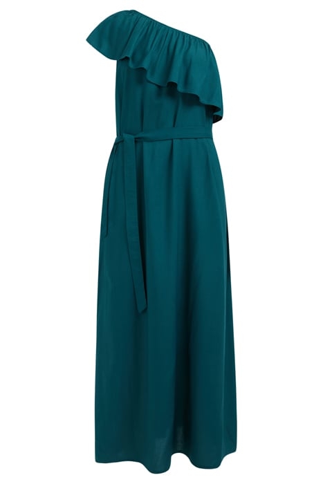 DRESS MID LENGTH DARK GREEN 1