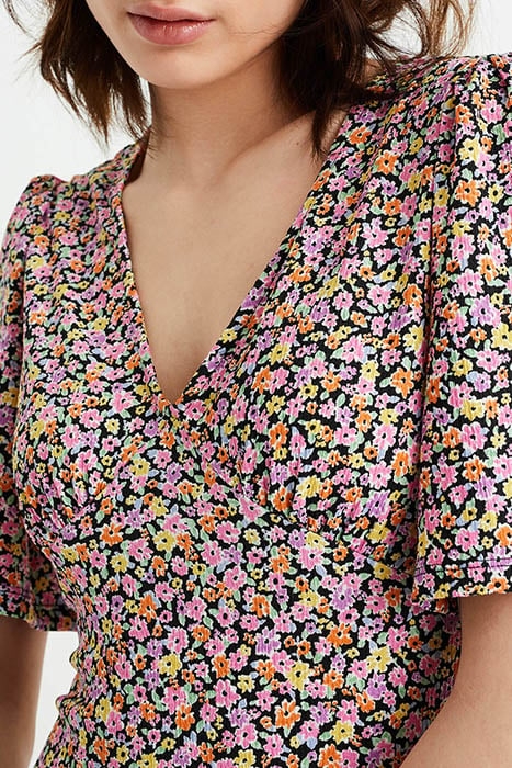 DRESS MID LENGTH MULTI-COLOURED 5