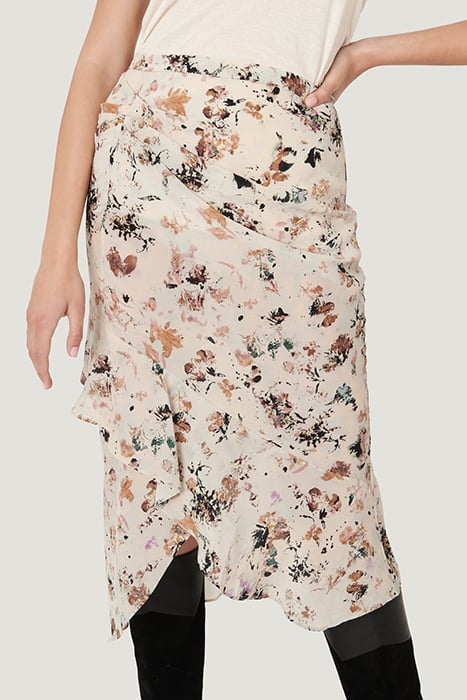 MAJIK BEIGE/MULTICO SKIRT 1