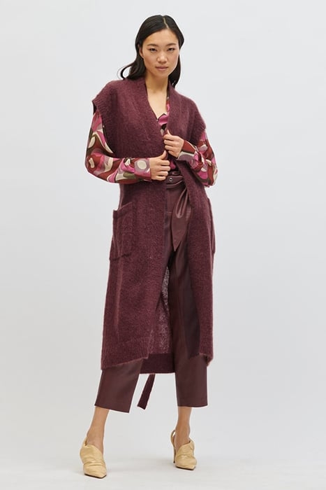 STRICKMANTEL AUS MOHAIR-MIX BAROLO 1