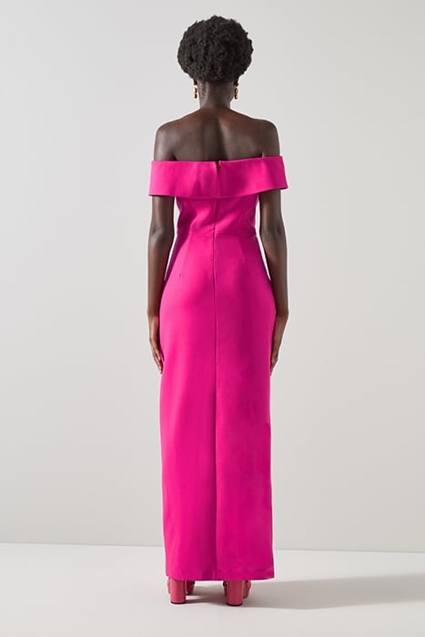RAMPLING MAXI DRESS MAGENTA 2