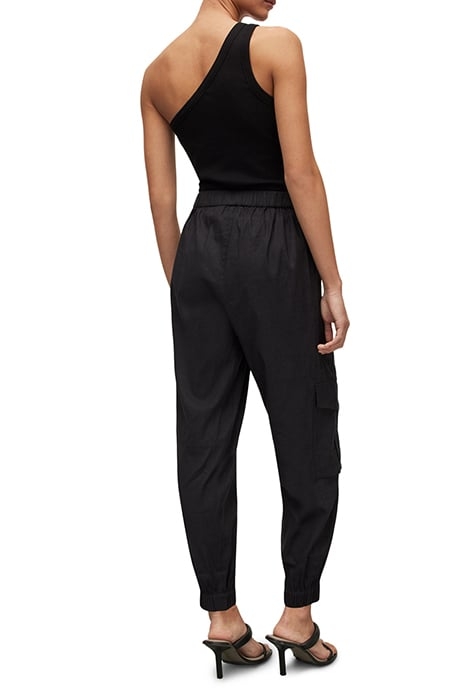 FRIEDA LINEN TROUSER BLACK 3