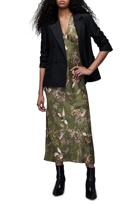 KARLA PEGGY DRESS KHAKI GREEN 3