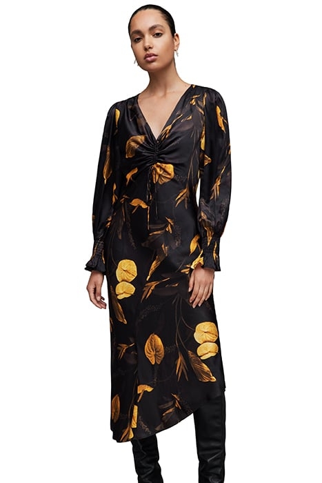 NAOMI ARETHA DRESS BLACK 1