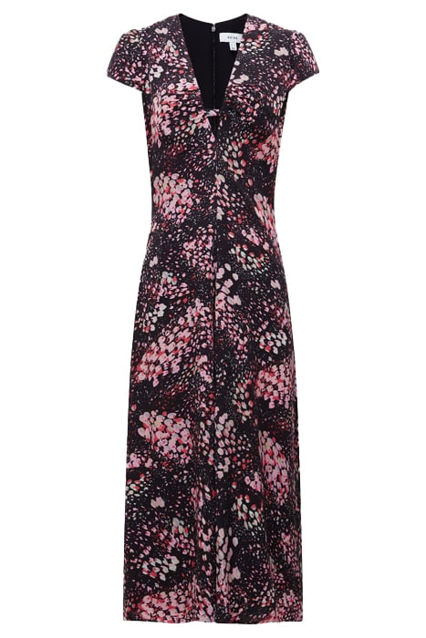 AMIRA DRESS BLACK/PINK 6