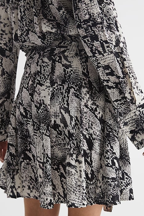 SCARLETT DRESS SHIRT BLACK/WHITE 6