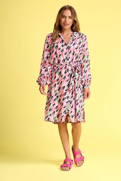 DRESS - ANIMAL PINK 3