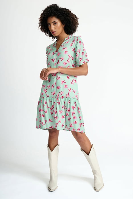 DRESS - EVE FLY AWAY GREEN 3