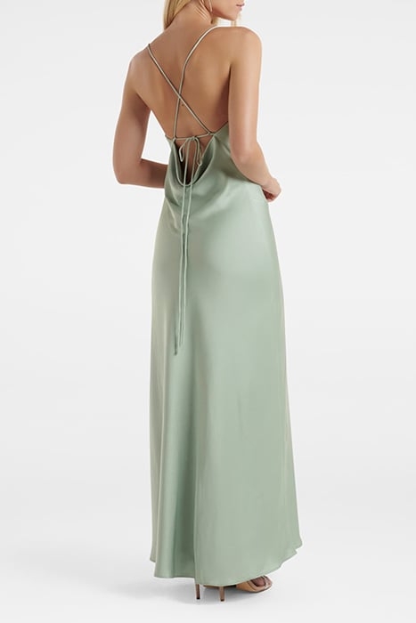 BLAIR BACK DETAIL MAXI DRESS SAGE 2