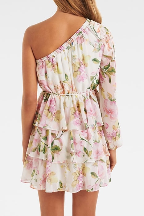 SIENNA ASYMM TIERED MINI HOLLAND FLORAL 2