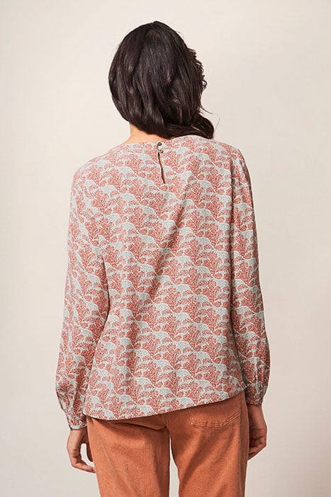 AUBREE TOP IVORY MLT 2