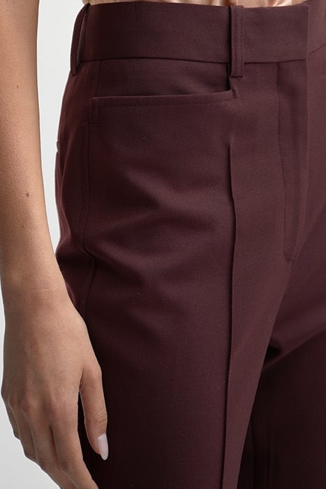 FLORA WIDE-LEG & FLARED PANTS BERRY 3