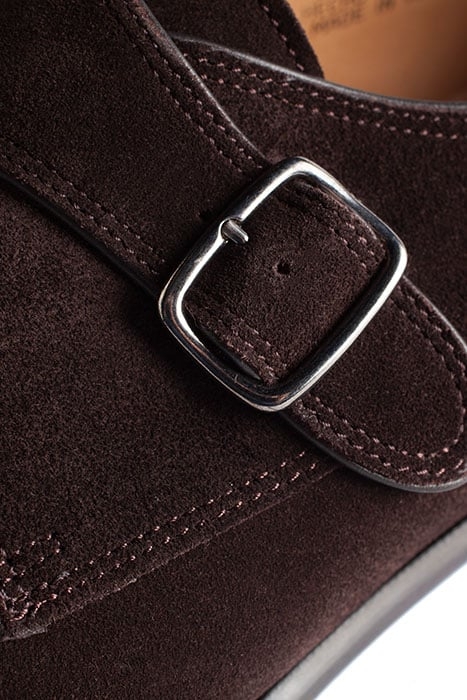 SUEDE-S.MONK-BROWN BROWN 6