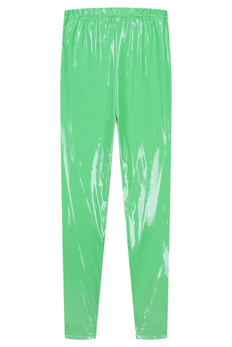 WINIE PATENT LEGGING BRIGHT SAGE GREEN 4