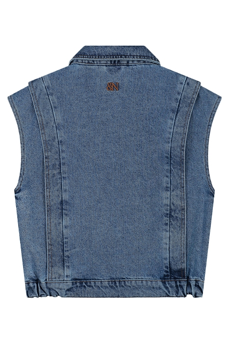 FIORI DENIM JACKET LIGHT BLUE 4