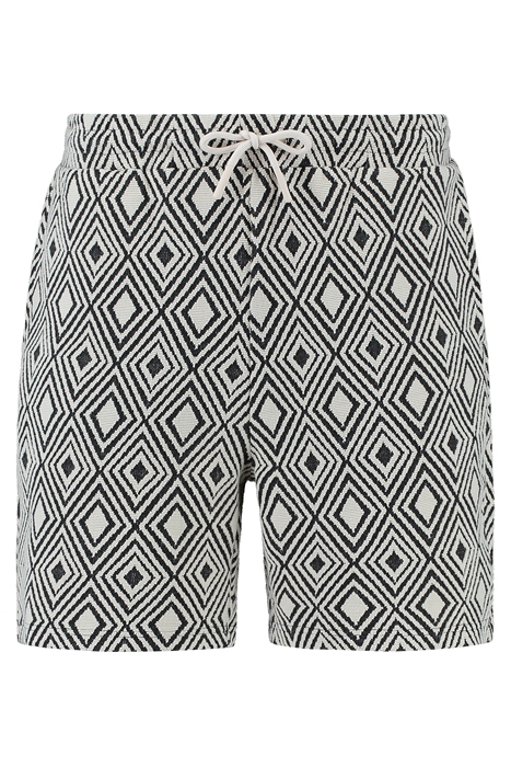 MEN INTARSIA SHORTS BLACK 7