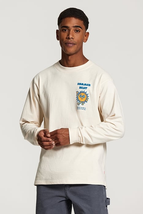 MEN SUMMER HEAT LONGSLEEVE BRIGHT WHITE 5