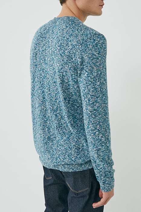 AQUA MOULINÉ KNIT SWEATER 2