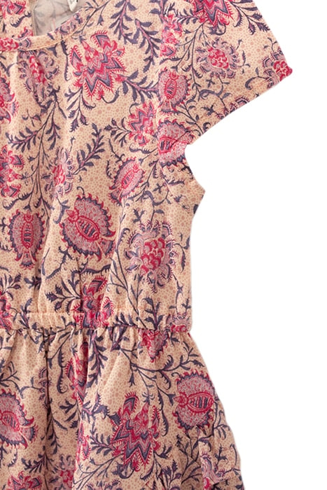 BABY GIRLS’ PINK FLORAL PAISLEY PRINT LENZING™ ECOVERO™ DRES 5