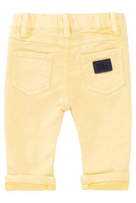 BABY BOYS’ LIGHT YELLOW JEANS WITH SEAM DOWN FRONT 2