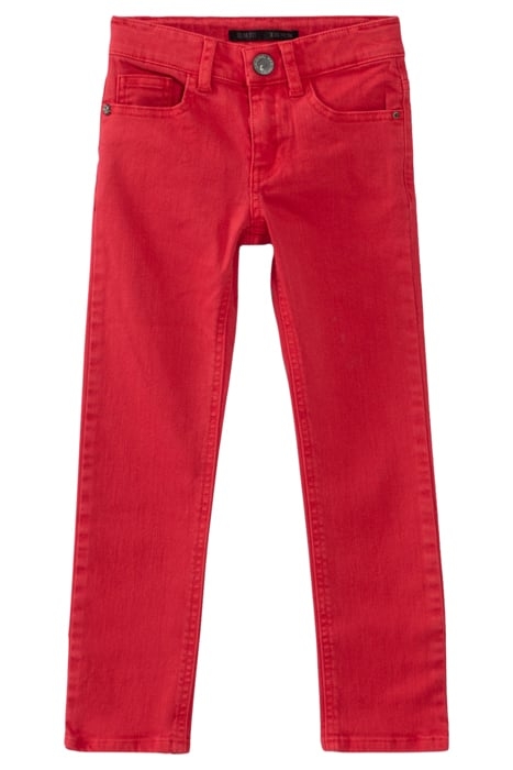 BOYS’ FADED RED SLIM JEANS 2