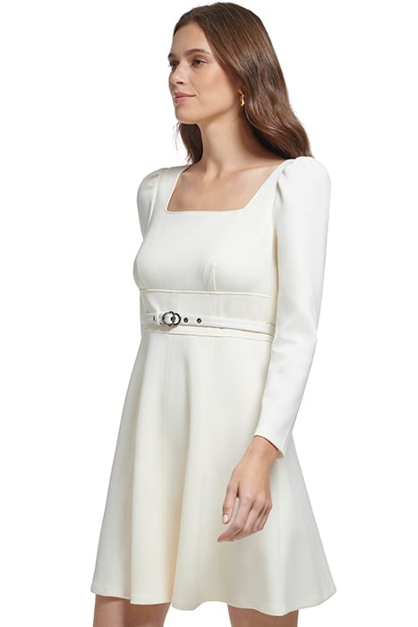 L/S SQUARE NECK BELT BUTRCREAM 4