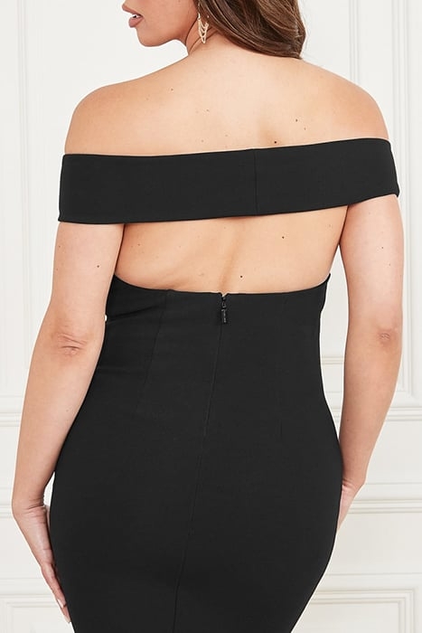 DAHLIA OFF SHOULDER JET BLACK A996 4